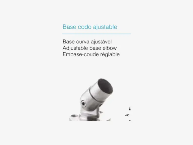Base cotovelo ajustável