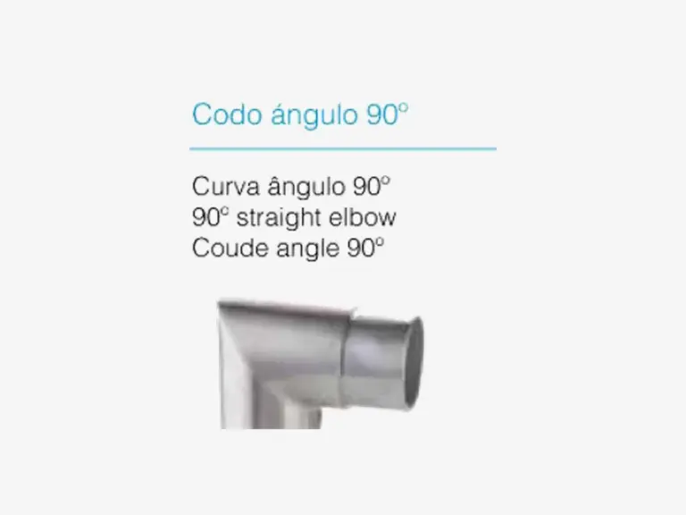 Cotovelo ângulo 90°