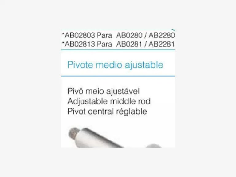 Pivô meio ajustável