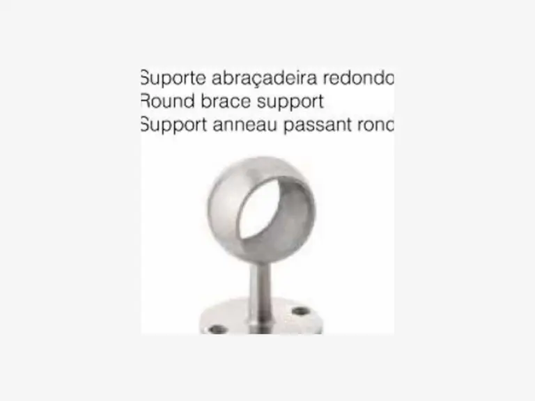Suporte abraçadeira redondo