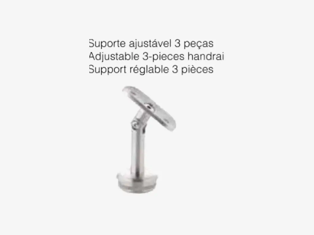 Suporte ajustável 3 peças