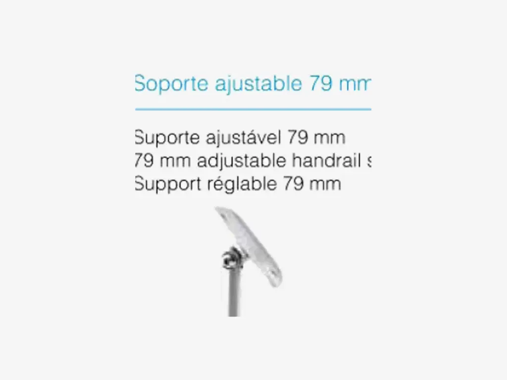 Suporte ajustável 79 mm