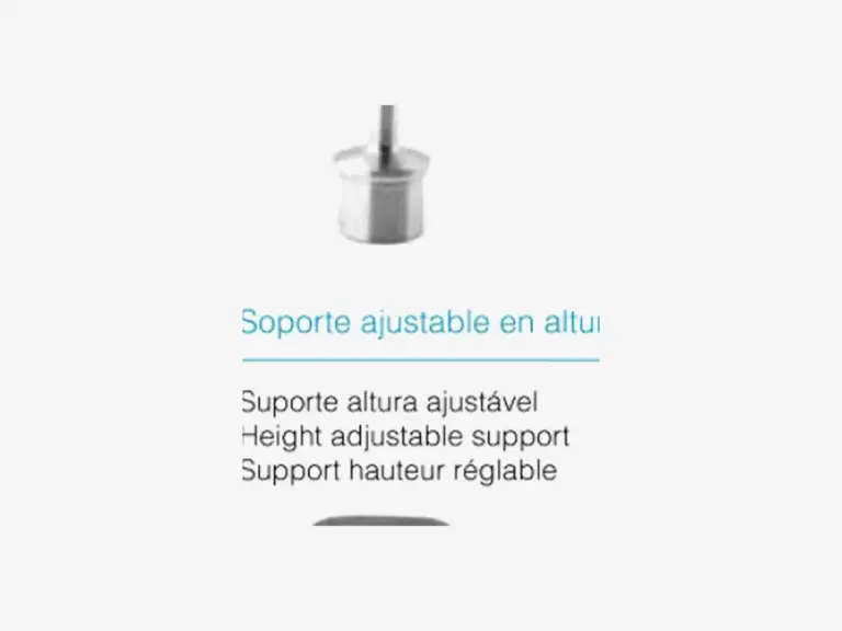 Suporte ajustável em altura