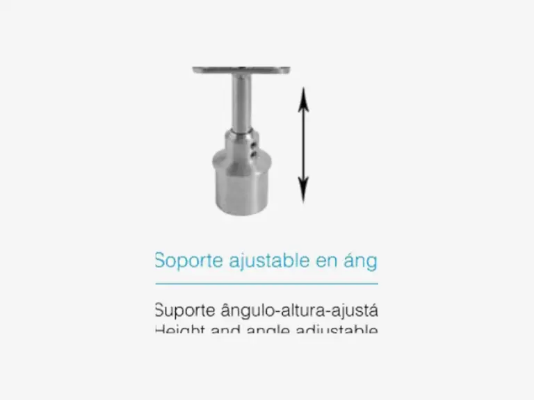 Suporte ajustável em ângulo e altura