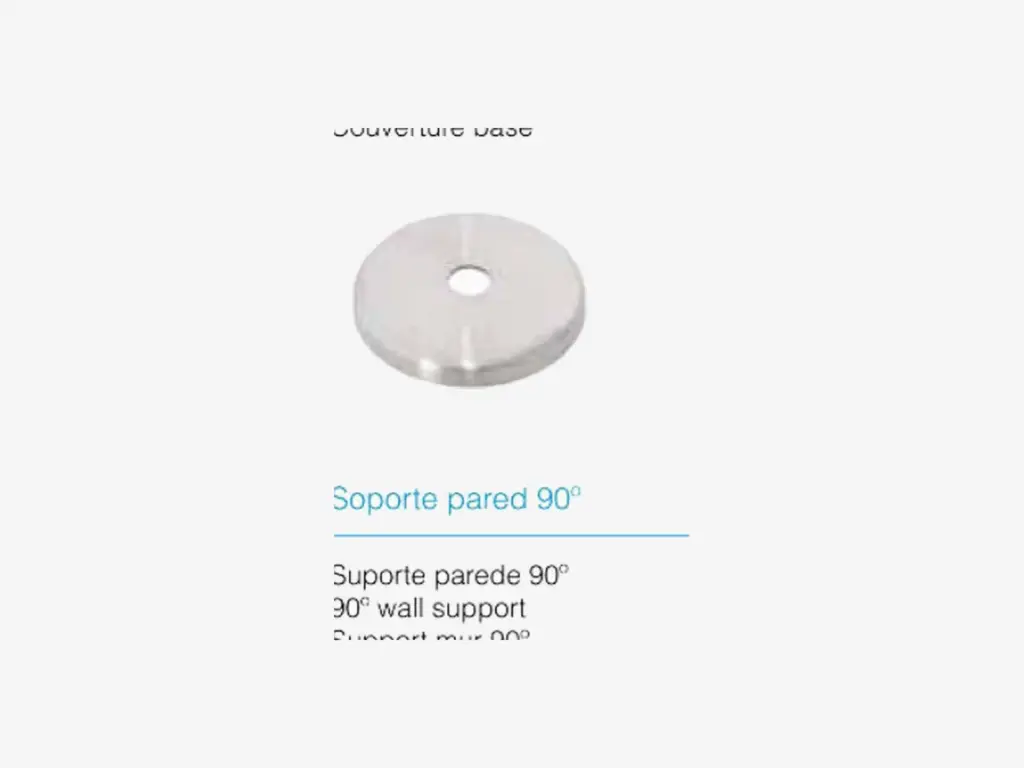 Suporte parede 90°