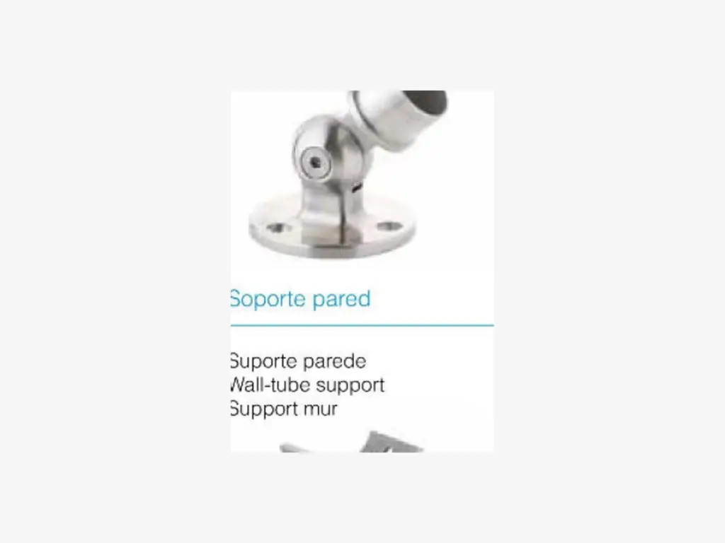 Suporte parede para tubo