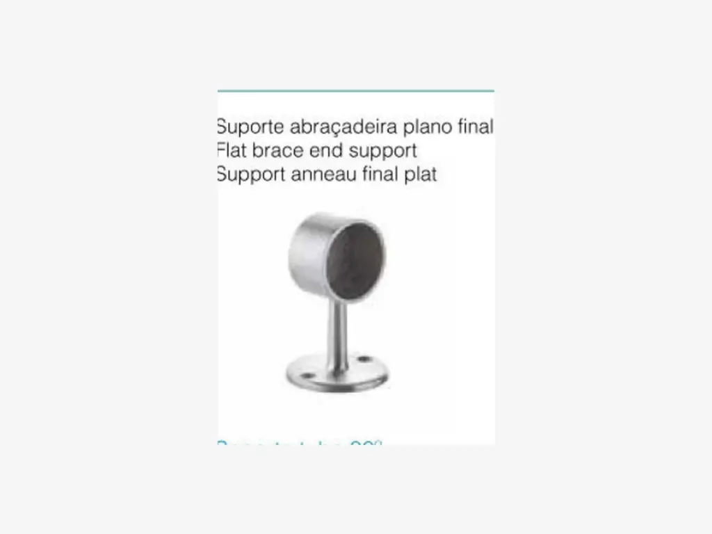 Suporte tubo 90°