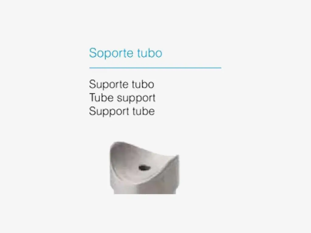 Suporte tubo alto