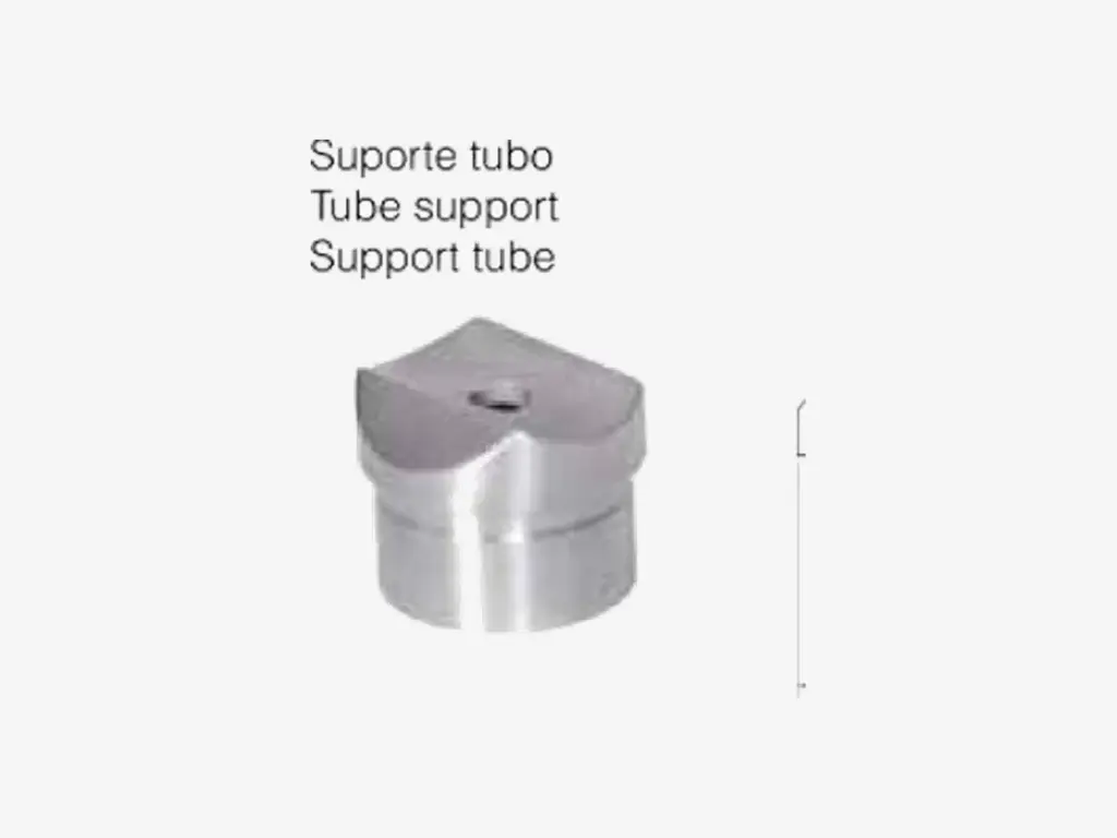 Suporte tubo baixo