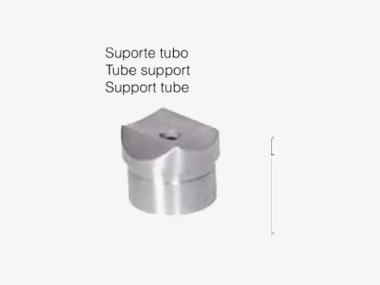 Suporte tubo baixo