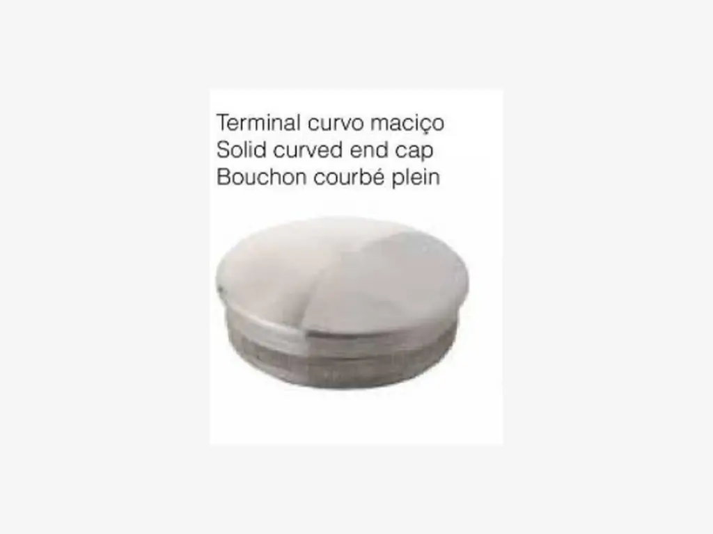 Terminal curvo maciço