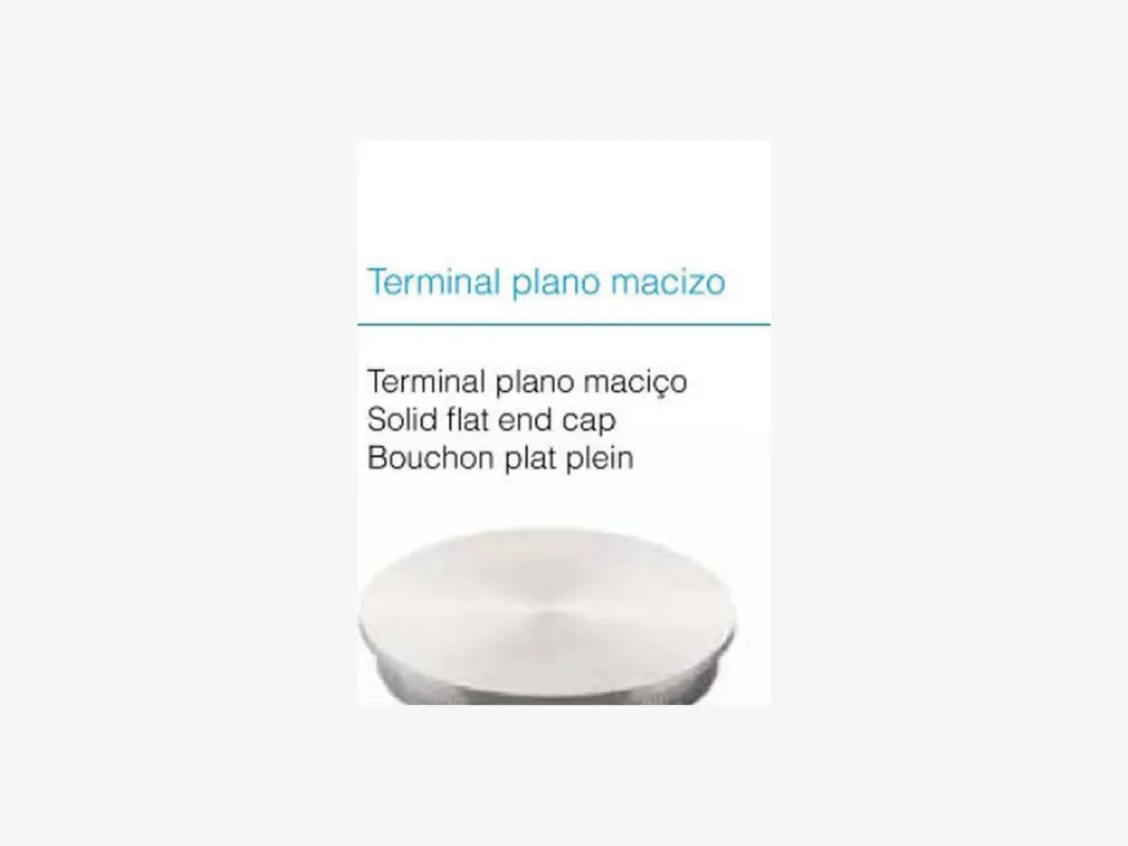 Terminal plano maciço