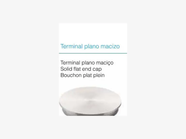 Terminal plano maciço