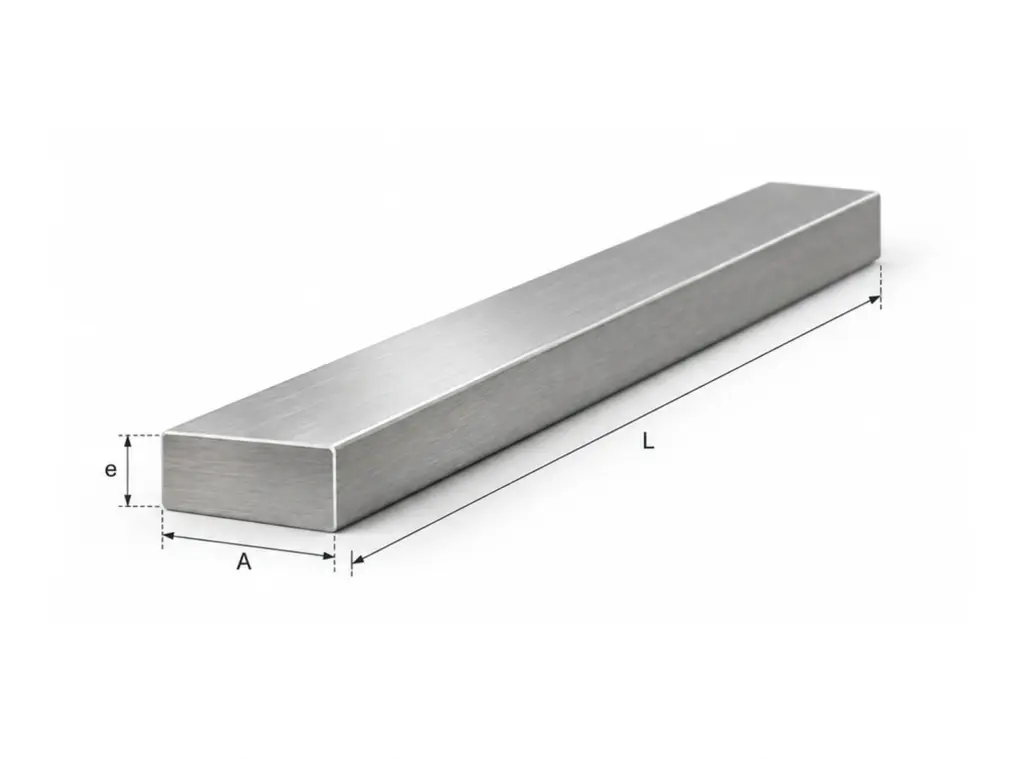 Barra aço inox