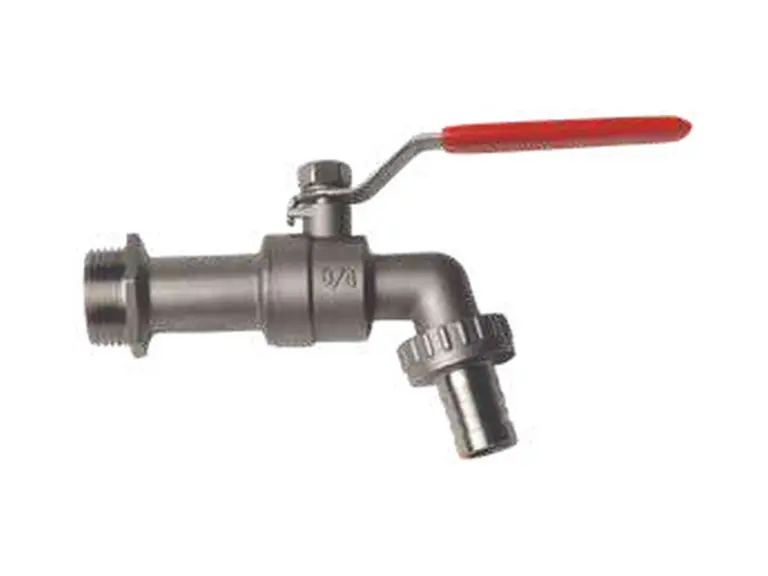 Torneira jardim com junção aço inox