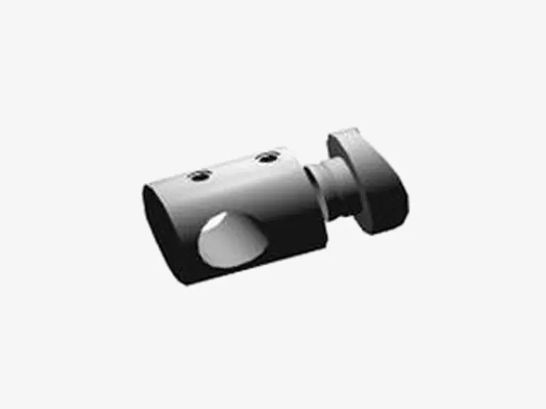 Conector tubo redondo