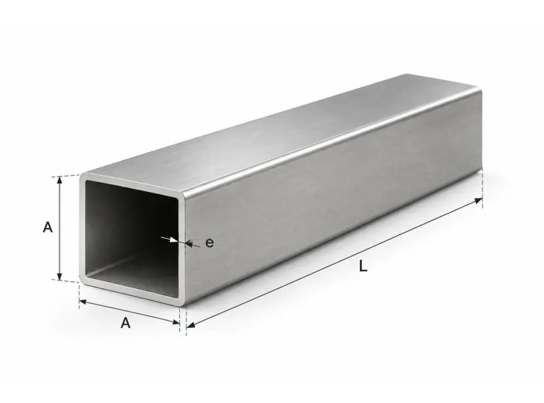 Tubo quadrado — Gama ASTM A-554